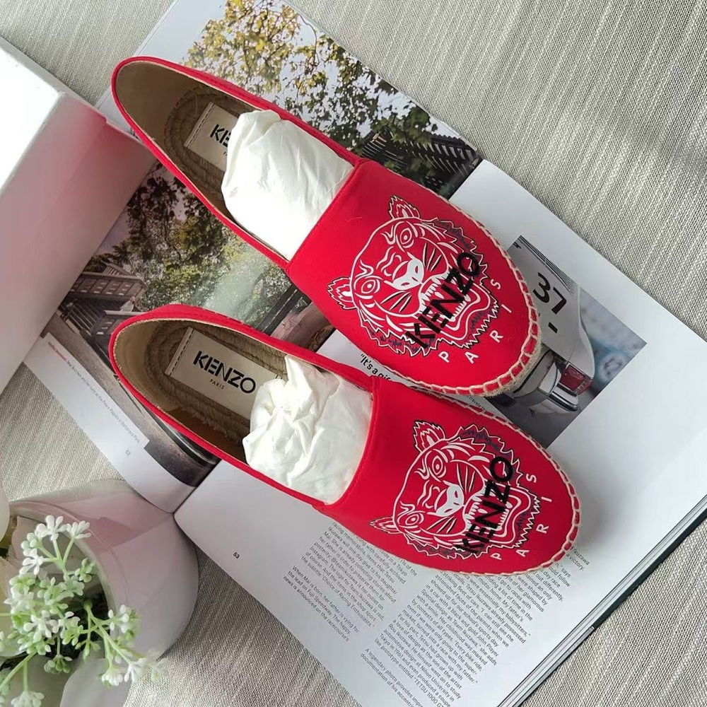 Kenzo Red Espadrilles for Women